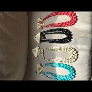 Fashion necklace with earrings